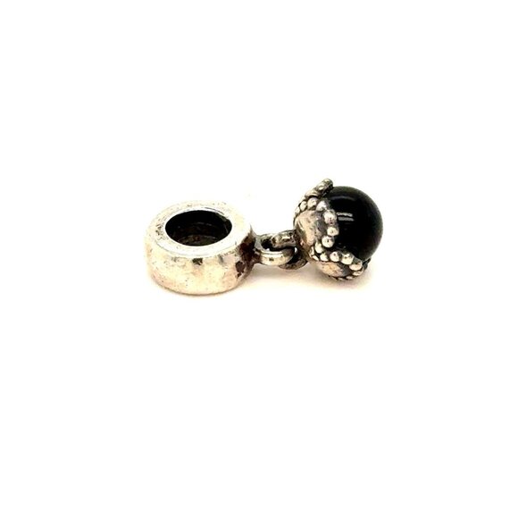 Pandora Onyx Dangle Charm - Picture 1 of 5